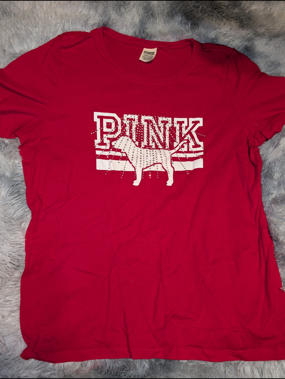 ❤️PINK Victoria's Secret Red Logo Tee❤️